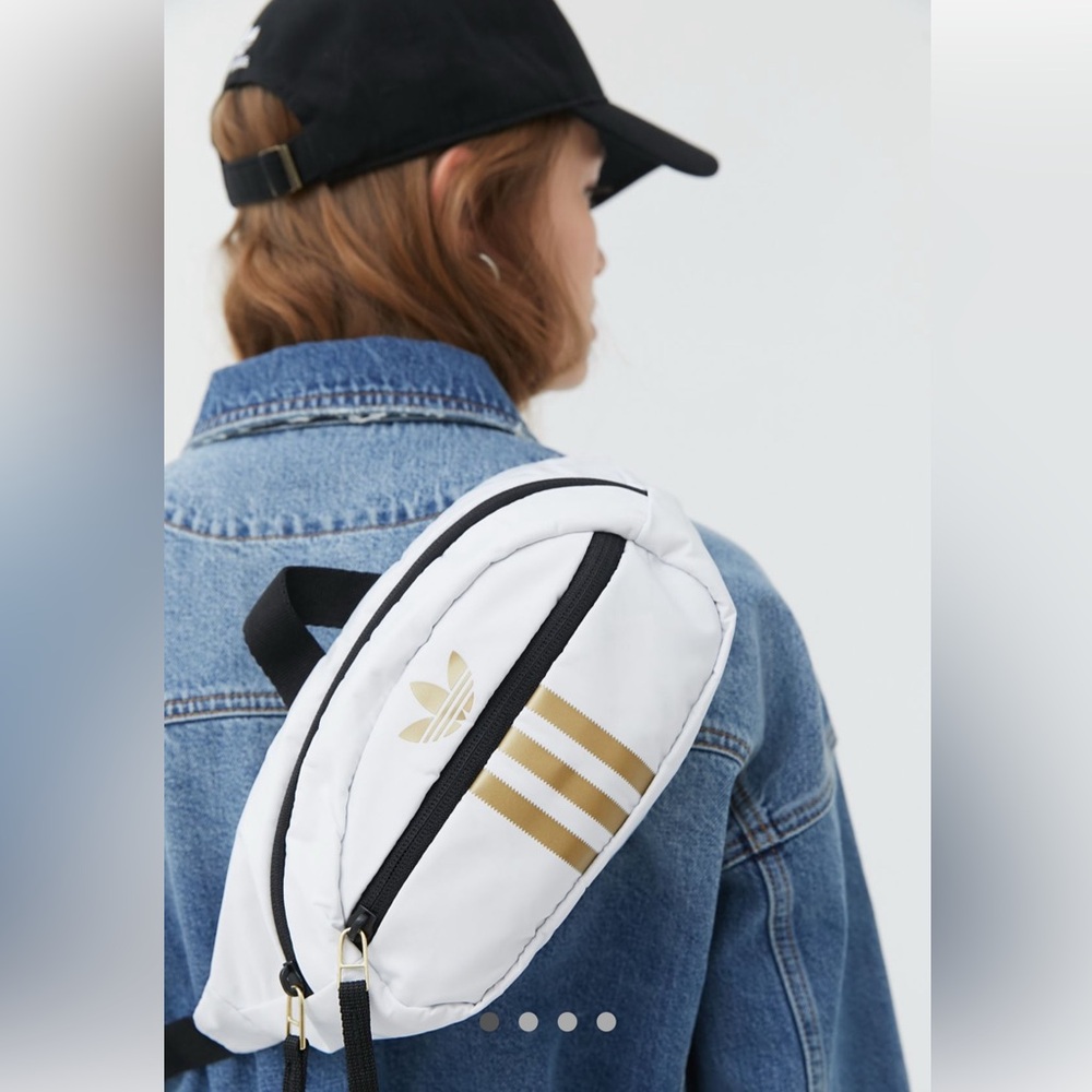 Adidas Originals SST National 3-Stripes Belt Bag white NEW